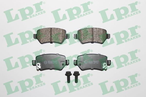 Lpr Bromsbelaggssats Skivbroms 05P811 Opel 05P811 Storlek 05