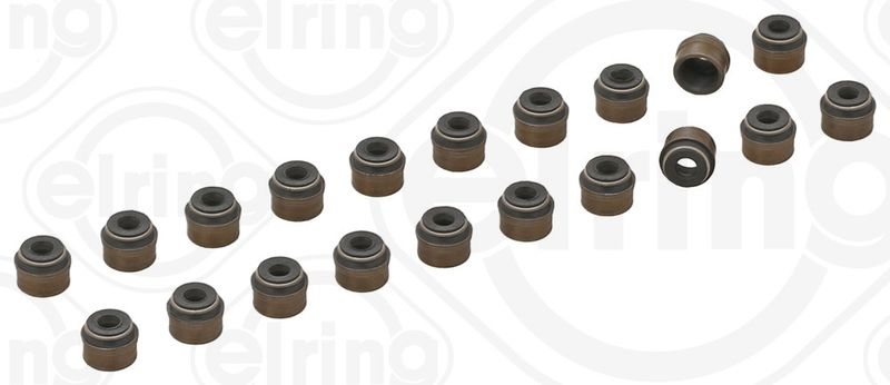 ELRING Seal Set, valve stem FPM (fluoride rubber) 235.620 VW,AUDI,SKODA,Golf IV Schrägheck (1J1),Golf V Schrägheck (1K1),POLO (9N_),GOLF VI (5K1)