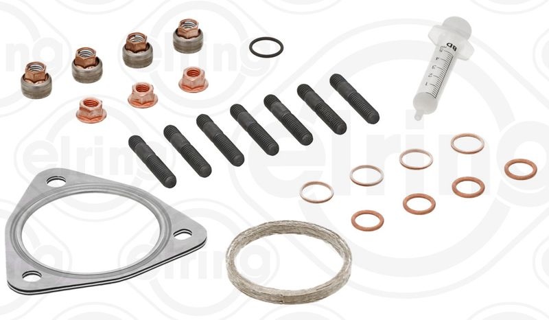 ELRING Mounting Kit, charger OPEL,PEUGEOT,CITROËN 376.340 0375L0,0375N7,0375R9  0375T5,11657565912,11657595351,11657595678,11657600881,11657600890