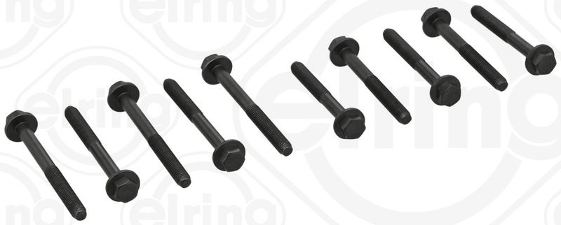 ELRING Cylinder Head Bolt Kit FIAT,PEUGEOT,CITROËN 760.870 0204775x,0204785x,46430687 Bolt Kit, cylinder head 464306875x,46430688,464306885x,46430687