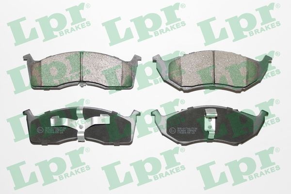 Lpr Bromsbelaggssats Skivbroms 05P629 Plymouth 05P629 Storlek 05