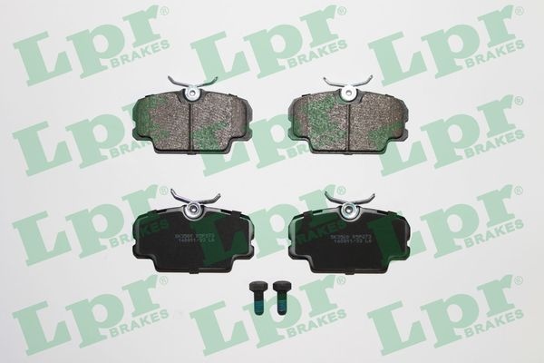 Lpr Bromsbelaggssats Skivbroms 05P273 Saab 05P273 Storlek 05