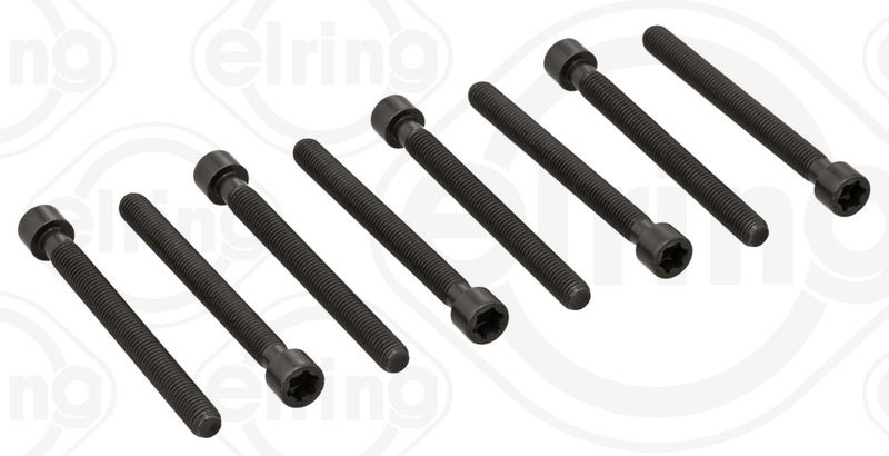 ELRING Cylinder Head Bolt Kit Polydrive 477.970 Bolt Kit, cylinder head FORD,Fiesta Mk6 Schrägheck (JA8, JR8),FOCUS III Turnier,FOCUS III