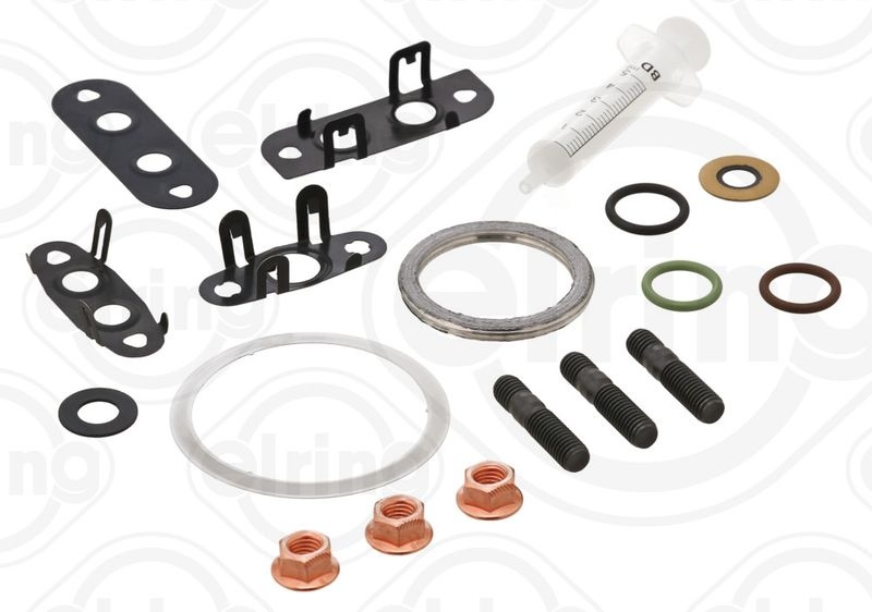 ELRING Mounting Kit, charger with gaskets/seals 812.170 OPEL,CHEVROLET,VAUXHALL,INSIGNIA Caravan,Astra J Sports Tourer (P10),ASTRA J
