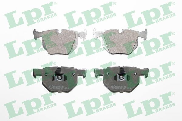 Lpr Bromsbelaggssats Skivbroms 05P1477 Bmw 05P1477 Storlek 05