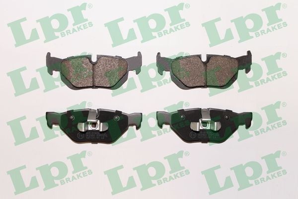 Lpr Bromsbelaggssats Skivbroms 05P1252 Bmw 05P1252 Storlek 05