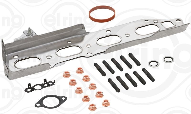 ELRING Mounting Kit, charger with gaskets/seals 884.230  OPEL,FORD,FIAT,GRANDLAND X (A18),Zafira Life (K0),Vivaro C Kastenwagen (K0)
