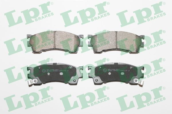Lpr Bromsbelaggssats Skivbroms 05P559 Mazda 05P559 Storlek 05