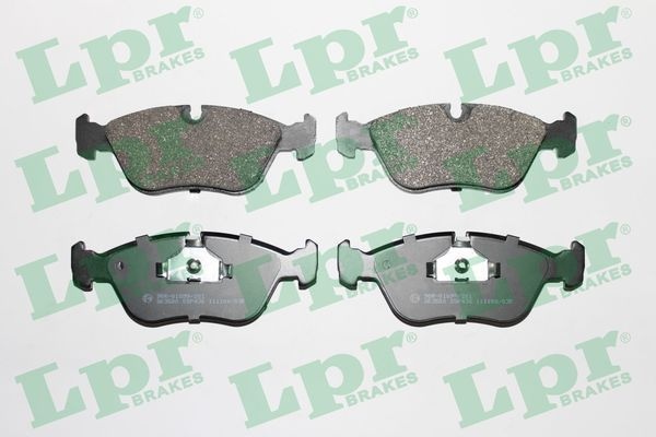 Lpr Bromsbelaggssats Skivbroms 05P436 Volvo 05P436 Storlek 05