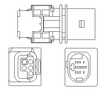 MAGNETI MARELLI Lambda sensor 466016355168 Oxygen sensor,O2 sensor MERCEDES-BENZ,OPEL,BMW,E-Klasse Limousine (W211),C-Klasse Limousine (W204)