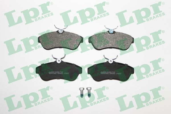 Lpr Bromsbelaggssats Skivbroms 05P806 Citroen 05P806 Storlek 05