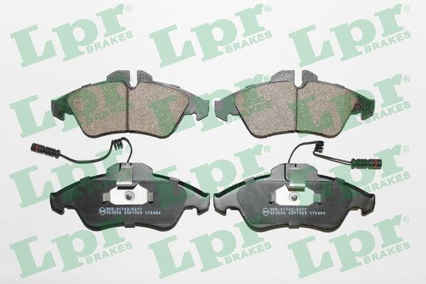 Lpr Bromsbelaggssats Skivbroms 05P1469 Mercedes-Benz 05P1469 Storlek 05