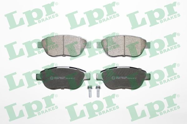 Lpr Bromsbelaggssats Skivbroms 05P807 Peugeot 05P807 Storlek 05