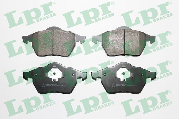 Lpr Bromsbelaggssats Skivbroms 05P669 Volkswagen 05P669 Storlek 05