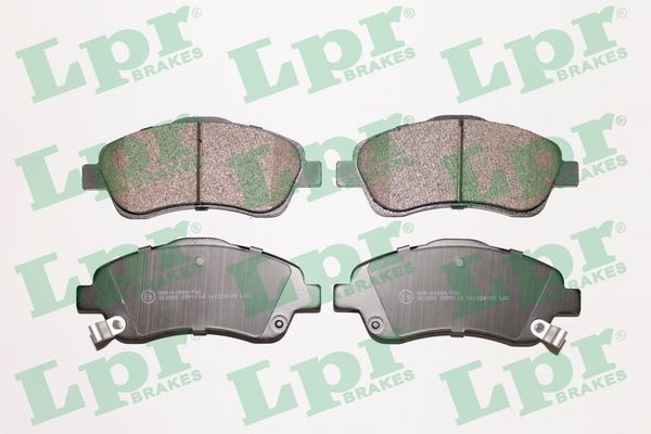Lpr Bromsbelaggssats Skivbroms 05P1114 Toyota 05P1114 Storlek 05