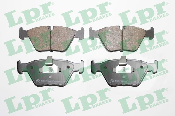 Lpr Bromsbelaggssats Skivbroms 05P649 Bmw 05P649 Storlek 05