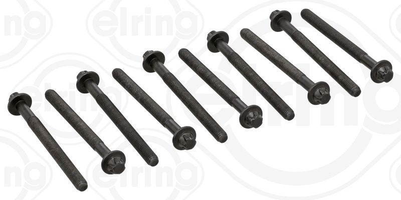 ELRING Cylinder Head Bolt Kit Male Torx 373.281 Bolt Kit, cylinder head MERCEDES-BENZ,RENAULT,NISSAN,B-Klasse (W246, W242),GLA (X156),CLA Coupe (C117)
