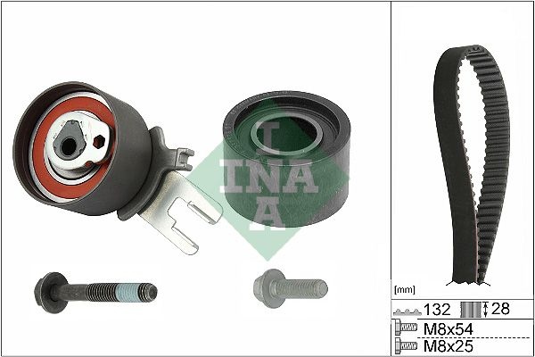 INA Timing belt kit VOLVO 530 0582 10 1275409,30638278,30677134 Timing belt set,Cam belt kit,Timing belt pulley set,Timing belt pulley kit,Cambelt kit