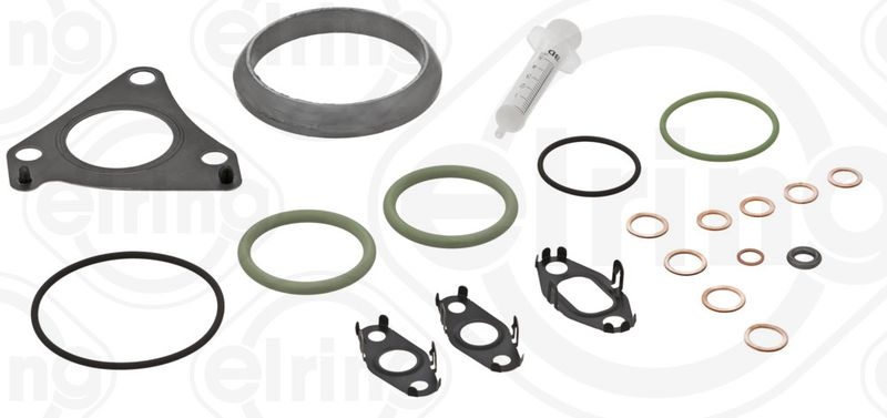 ELRING Mounting Kit, charger MERCEDES-BENZ,JEEP,DODGE 455.220 6510900086,6510900186,6510901180  6510901186,6510901586,6510901686,6510901786,6510902780