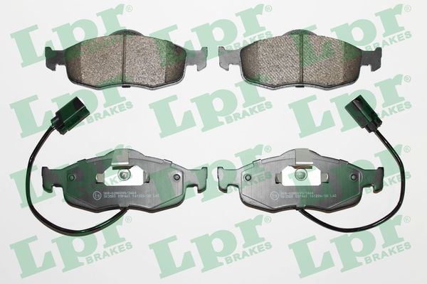 Lpr Bromsbelaggssats Skivbroms 05P461 Ford Usa 05P461 Storlek 05