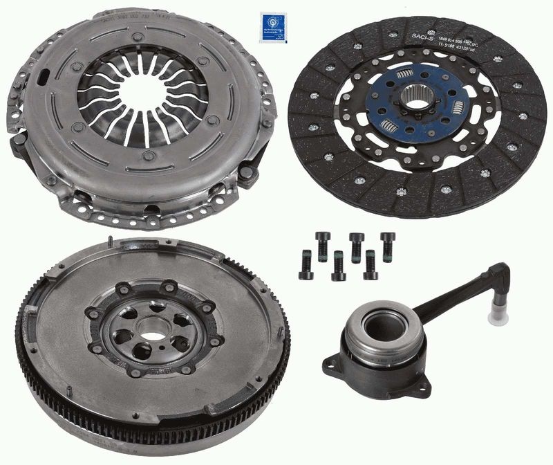 SACHS Clutch ZMS Modul XTend plus CSC with flywheel screws 2290 601 165 Clutch Kit VW,Transporter V Bus (7HB, 7HJ, 7EB, 7EJ, 7EF, 7EG, 7HF, 7EC)