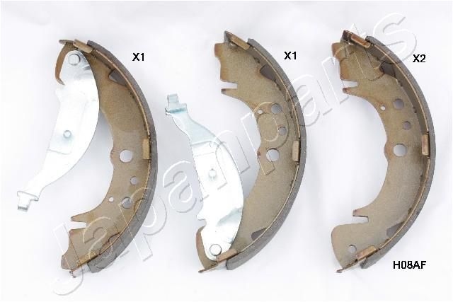 Japanparts Bromsbackar Sats