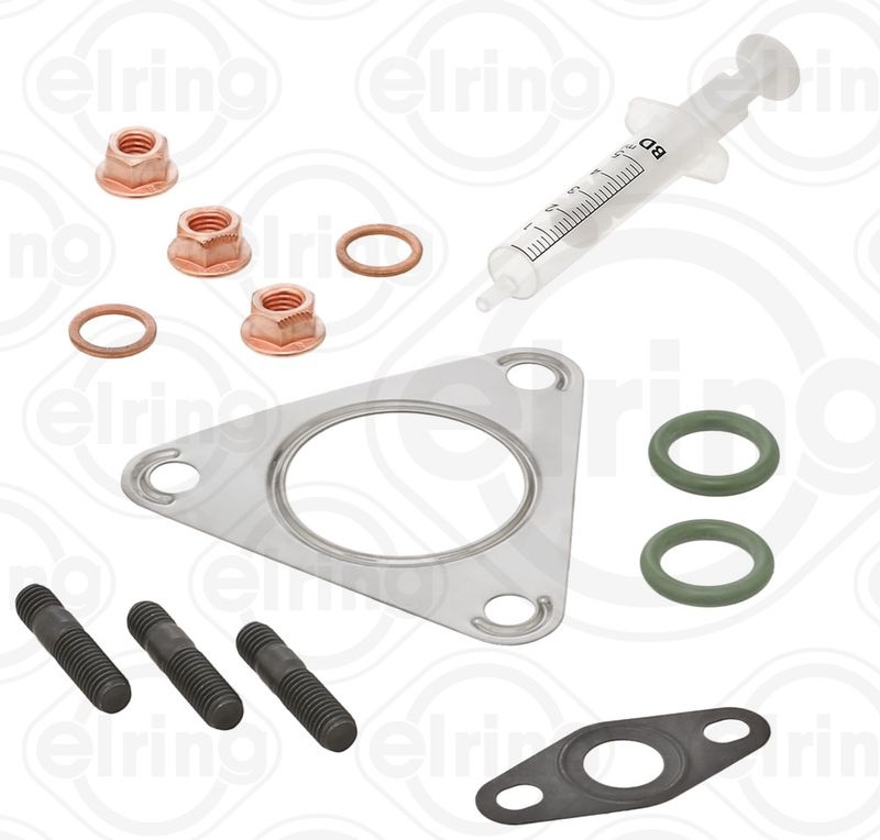 ELRING Mounting Kit, charger MERCEDES-BENZ,SSANGYONG,PUCH 715.530 4541100001,4541110001,4541270001 4541275001S,4541450002,4541690001,4541690002