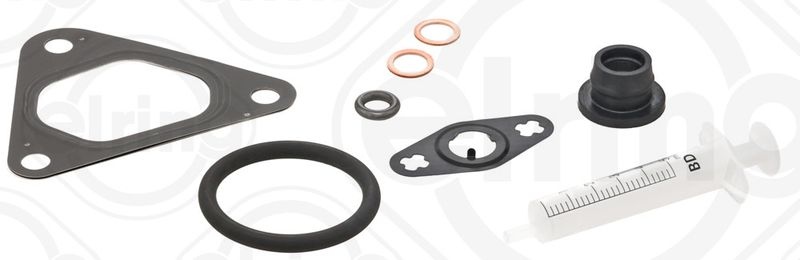 ELRING Mounting Kit, charger MERCEDES-BENZ,JEEP,DODGE 715.740 05080308AA,6110960099,6110960399  6110960599,6110960799,6110960899,6110960999,6110961099