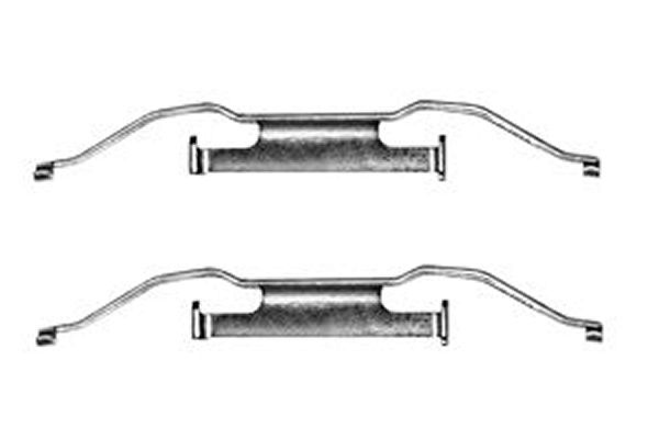 TRW Accessory Kit, disc brake pads PFK350  BMW,5 Limousine (E39),3 Touring (E46),3 Cabrio (E36),3 Coupe (E46),3 Limousine (E36),Z3 Roadster (E36)