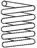 SACHS Coil spring MERCEDES-BENZ 996 548 4603240704,A4603240704 Suspension spring,Springs,Coil springs,Coil spring suspension,Suspension springs