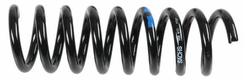 SACHS Coil spring 996 611 Suspension spring,Springs MERCEDES-BENZ,NISSAN,C-Klasse Limousine (W203),C-Klasse T-modell (S203),C-Klasse Limousine (W202)