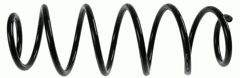 SACHS Coil spring 994 070 Suspension spring,Springs MERCEDES-BENZ,A-Klasse (W169),B-Klasse (W245)