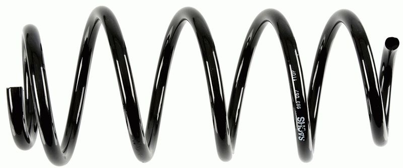 SACHS Coil spring 993 057 Suspension spring,Springs VW,SKODA,Golf V Schrägheck (1K1),TOURAN (1T1, 1T2),GOLF VI (5K1),GOLF PLUS (5M1, 521),TOURAN (1T3)