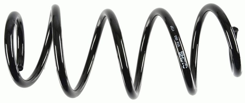 SACHS Coil spring 993 063 Suspension spring,Springs VW,TIGUAN (5N_),Caddy III Kombi (2KB, 2KJ, 2CB, 2CJ),Caddy III Kastenwagen (2KA, 2KH, 2CA, 2CH)
