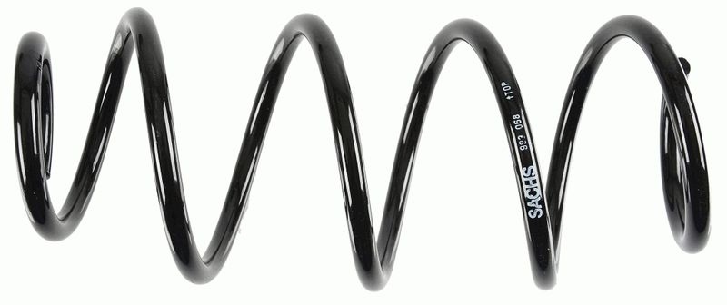 SACHS Coil spring 993 068 Suspension spring,Springs VW,SKODA,SEAT,Polo Schrägheck (6R1, 6C1),Polo Limousine (602, 604, 612, 614),FABIA (NJ3)
