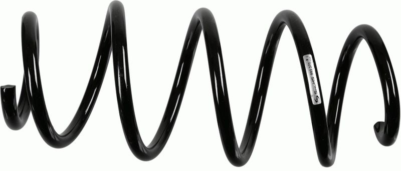 SACHS Coil spring VW 993 376 5N0411105AA Suspension spring,Springs,Coil springs,Coil spring suspension,Suspension springs