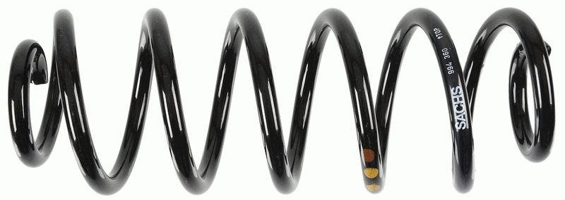 SACHS Coil spring 994 360 Suspension spring,Springs VW,AUDI,Golf V Schrägheck (1K1),TOURAN (1T1, 1T2),TIGUAN (5N_),TOURAN (1T3),Golf V Variant (1K5)