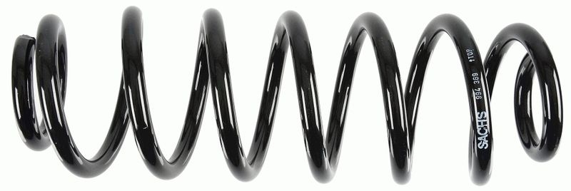 SACHS Coil spring VW 994 369 3C0511115AG,3C0511115BJ Suspension spring,Springs,Coil springs,Coil spring suspension,Suspension springs