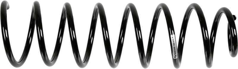 SACHS Coil spring SAAB 994 573 12760114,4566733,5062401 Suspension spring,Springs,Coil springs,Coil spring suspension,Suspension springs