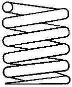 SACHS Coil spring 996 072 Suspension spring,Springs MERCEDES-BENZ,Stufenheck (W124),W124 Coupe (C124),W124 T-modell (S124),E-Klasse Limousine (W124)