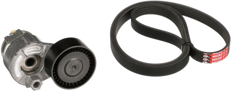 GATES V-ribbed belt set RENAULT,NISSAN K015PK1200 5PK1200,T39009,7701476475 Serpentine belt kit,Auxiliary belt kit,Poly V-belt kit,V-ribbed belt kit