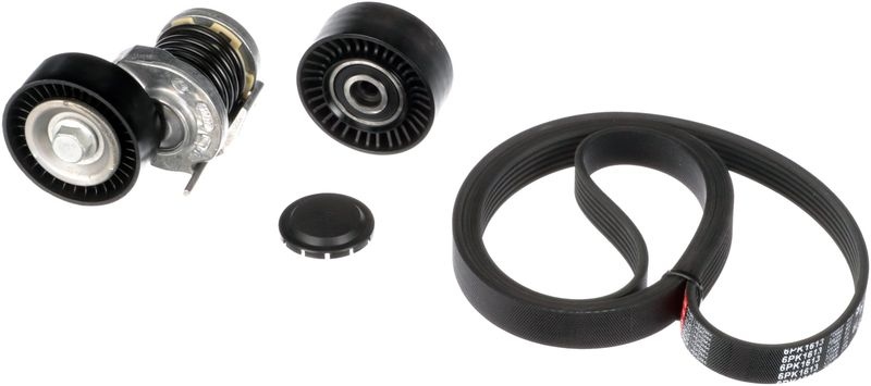 GATES V-ribbed belt set FleetRunner™ Micro-V® Stretch Fit™ K016PK1613 Serpentine belt kit,Auxiliary belt kit VW,AUDI,CRAFTER 30-50 Kasten (2E_)