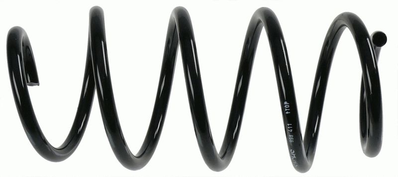 SACHS Coil spring 998 411 Suspension spring,Springs VW,AUDI,SKODA,Golf V Schrägheck (1K1),TOURAN (1T1, 1T2),GOLF VI (5K1),TOURAN (1T3)