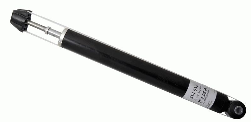 SACHS Shock absorber PEUGEOT,TOYOTA,CITROËN 314 632 5206EE,5206EG,B000771580 Shocks,Shock absorbers,Suspension shocks B000869580,B000869680,5206EE