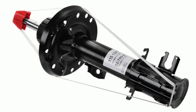 SACHS Shock absorber Right 315 124 Shocks,Shock absorbers FIAT,PEUGEOT,CITROËN,QUBO (225),FIORINO Kasten/Kombi (225),Fiorino MPV (225),BIPPER (AA_)