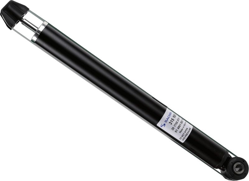 SACHS Shock absorber FORD 315 169 1207444,1209717,1231001 Shocks,Shock absorbers,Suspension shocks 1233564,1305638,2N1118008AA,2N1118008AB,2N1118008AC