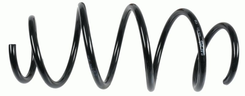 SACHS Coil spring MERCEDES-BENZ 998 881 2043211704,A2043211704 Suspension spring,Springs,Coil springs,Coil spring suspension,Suspension springs