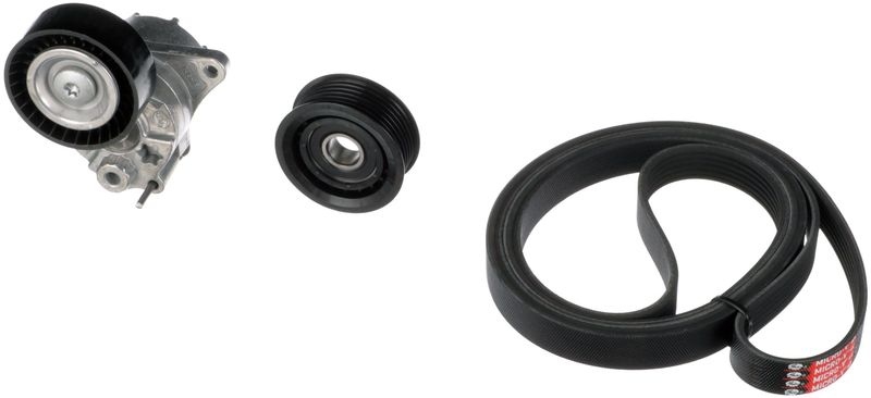 GATES V-ribbed belt set FleetRunner™ Micro-V® Stretch Fit™ K016PK2260 Serpentine belt kit,Auxiliary belt kit MERCEDES-BENZ,C-Klasse Limousine (W203)