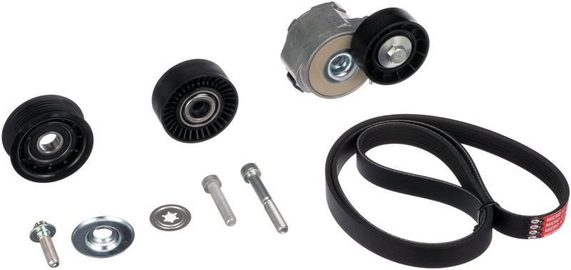 GATES V-ribbed belt set OPEL,VAUXHALL K026PK1368 6PK1368,T36260,T36261 Serpentine belt kit,Auxiliary belt kit,Poly V-belt kit,V-ribbed belt kit T39017