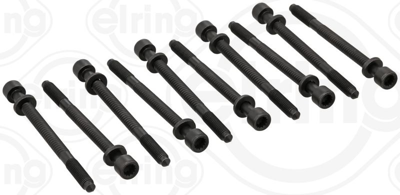 ELRING Cylinder Head Bolt Kit Female Star 819.840 Bolt Kit, cylinder head VW,AUDI,SEAT,GOLF II (19E, 1G1),GOLF III (1H1),SHARAN (7M8, 7M9, 7M6)